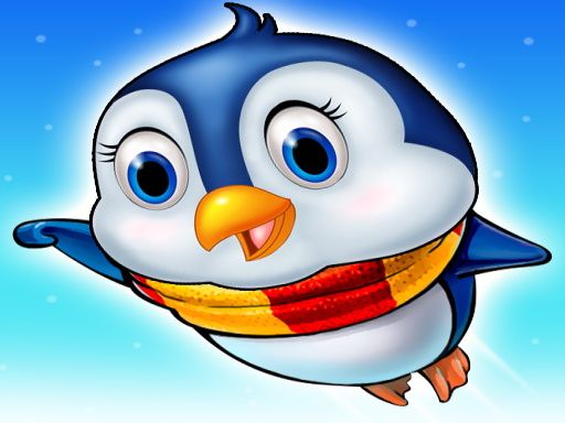 Penguin Run - browser game screenshot