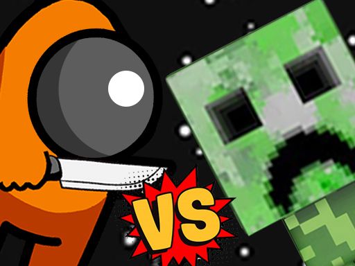 Among vs Creeper Fight - browser game screenshot