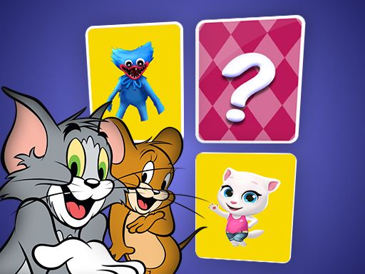 Tom and Jerry Memory Card Match - browser game screenshot