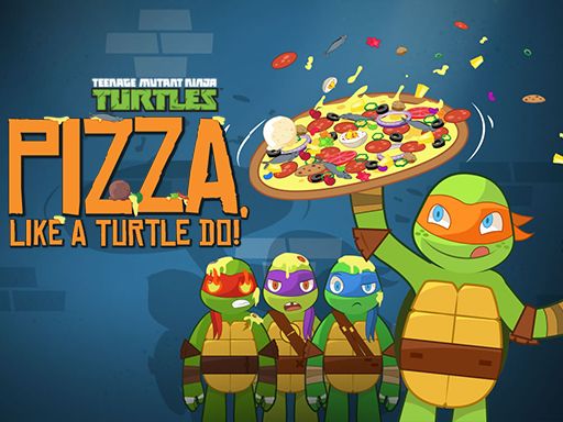 Ninja Turtles: Pizza Like A Turtle Do! - browser game screenshot