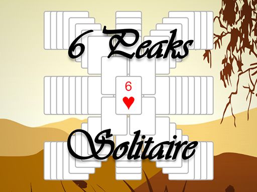 6 Peaks Solitaire - browser game screenshot