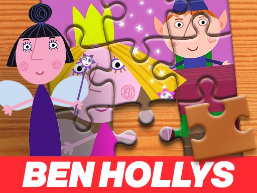Ben Hollys Jigsaw Puzzle - browser game screenshot