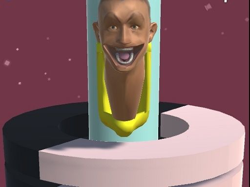 Helix Skibidi Toilet Jump - browser game screenshot