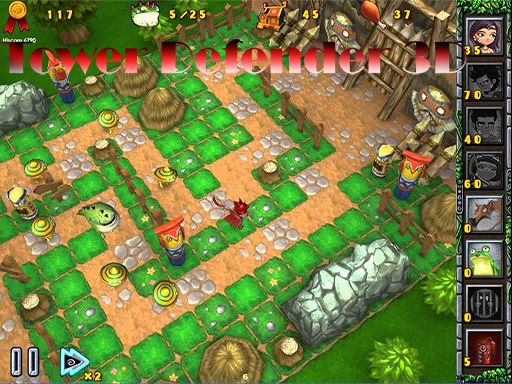 Tower Defence 3D - browser game screenshot