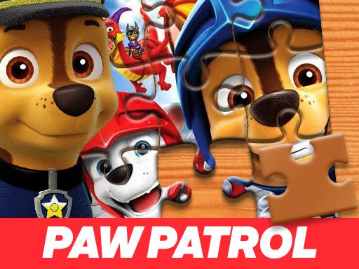 Paw Patrol Jigsaw Puzzle - browser game screenshot