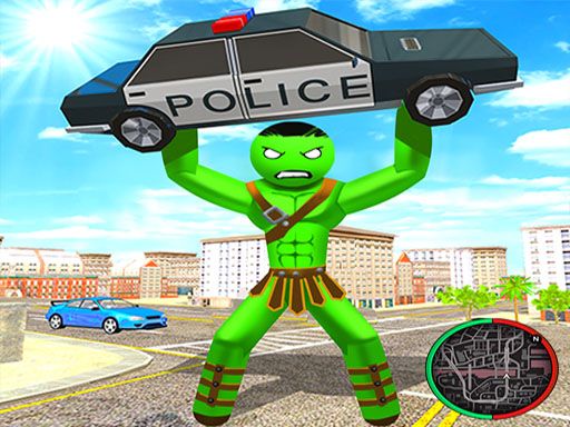 Stickman City Battle - browser game screenshot