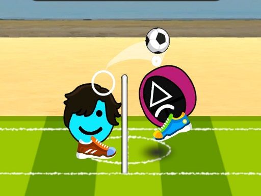 Head Soccer Squid Game - browser game screenshot