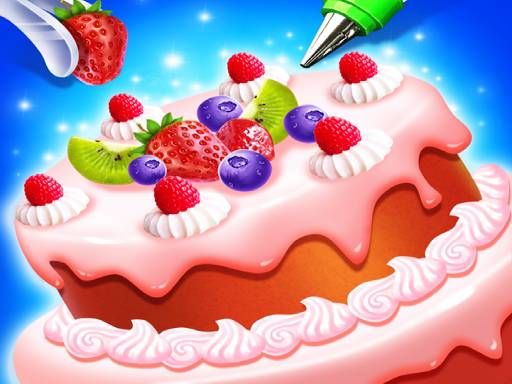 Sweet Cake Shop - Cooking & Bakery - browser game screenshot
