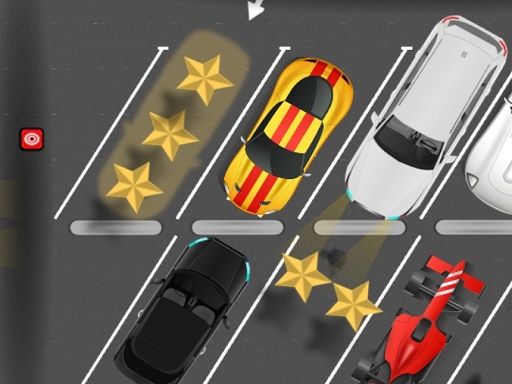 2d Car Parking 2023 - browser game screenshot