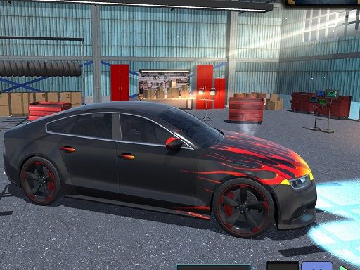 Extreme Supercar: Stunt Drive - browser game screenshot