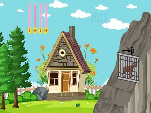 Rescue The Mountain Goat - browser game screenshot