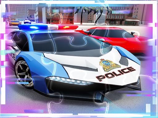 Police Cars Match3 Puzzle Slide Police Cars Match3 Puzzle Slide - browser game screenshot