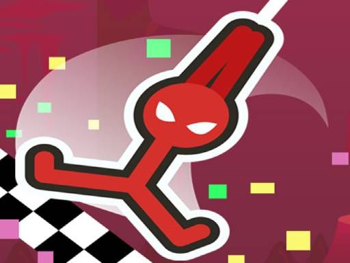 Stick Man Hook - browser game screenshot