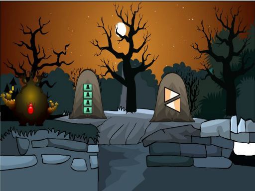 Scary Village Escape - browser game screenshot
