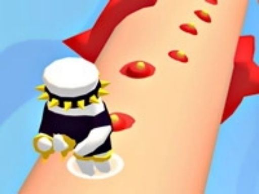Pimple Pop Rush - browser game screenshot