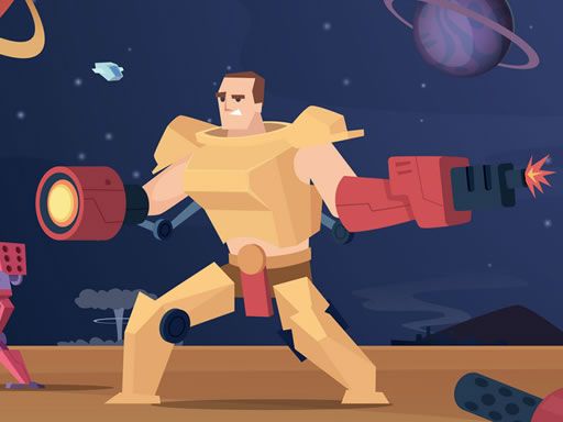 Robot Warriors Match 3 - browser game screenshot