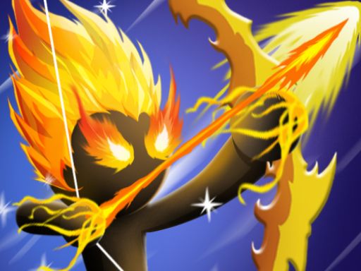 Stickman Dragon Ball Archero - browser game screenshot