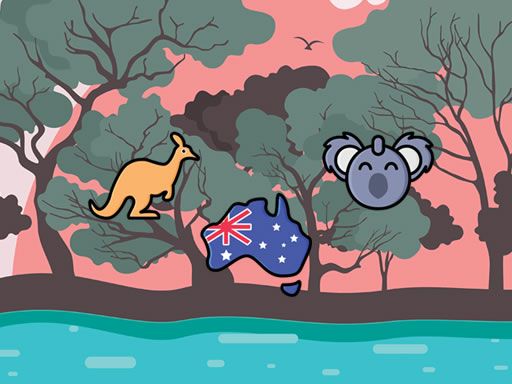 Australian Hero Match 3 - browser game screenshot