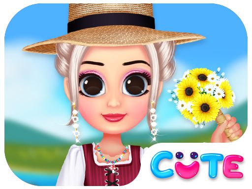 My Cottagecore Aesthetic Look - browser game screenshot