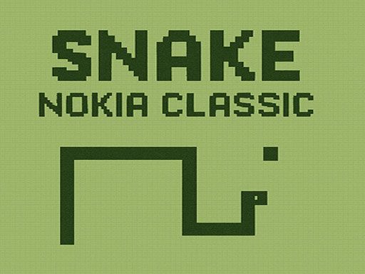 Snake Nokia Classic - browser game screenshot