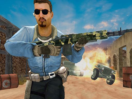 Call On Duty Sniper Assassin - browser game screenshot