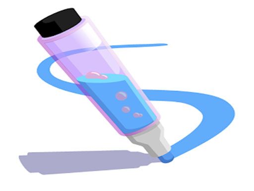 Pen Trace Run - browser game screenshot