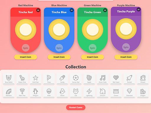 Tincha Junior - browser game screenshot