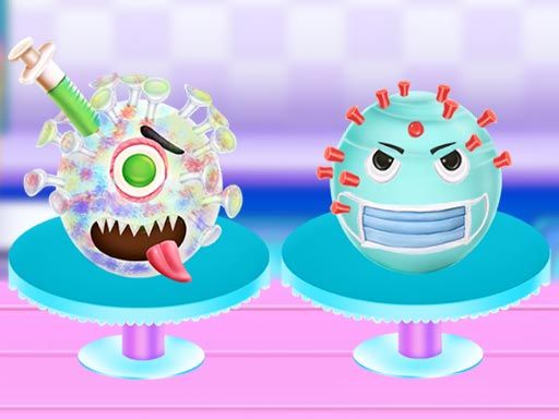 CORONA CAKE COOKING - browser game screenshot