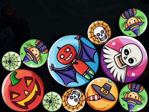 Halloween Merge Promax - browser game screenshot