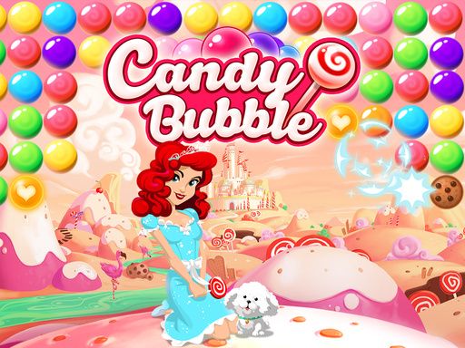 Candy Bubble - browser game screenshot
