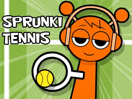 Sprunki Tennis - browser game screenshot