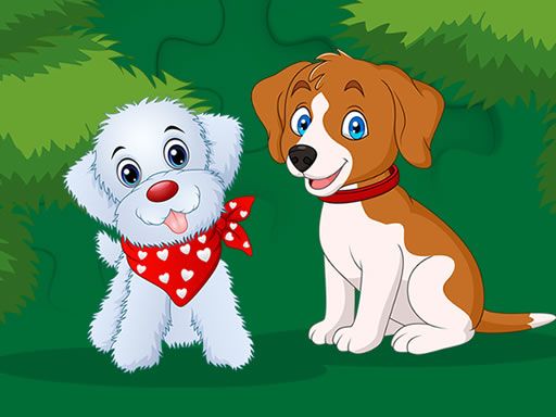 Cute Puppies Jigsaw Cute Puppies Jigsaw - browser game screenshot