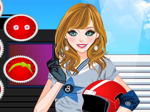 American Football Girl - browser game screenshot