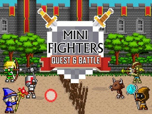 Mini Fighters : Quest & battle - browser game screenshot