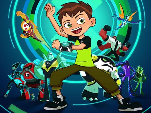 Ben 10 Memory - browser game screenshot
