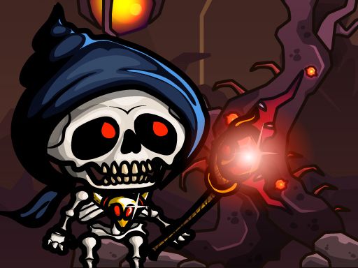Skeleton Knight Game - browser game screenshot
