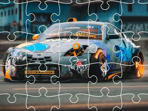 Sport Cars Jigsaw - browser game screenshot