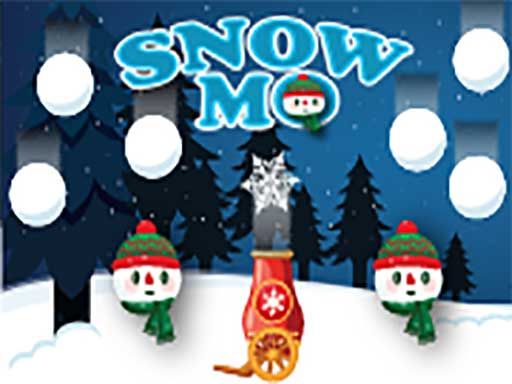 Snow Mo: Cannon Shooting Game - browser game screenshot