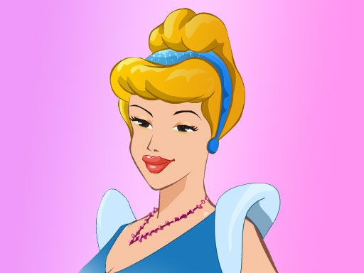 Cinderella Party Dressup - browser game screenshot