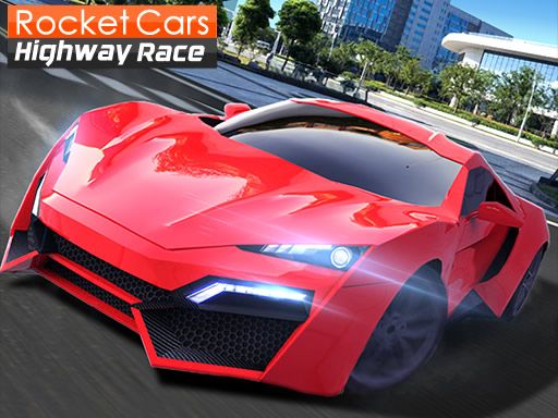 Rocket Cars Highway Race - browser game screenshot