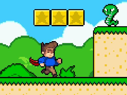 Super Steve World - browser game screenshot