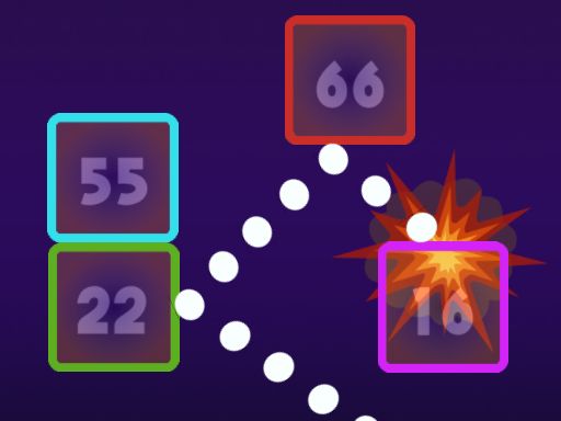 Shooting Balls Retro - browser game screenshot