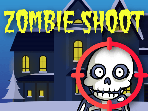 Zombie Shoot Haunted House - browser game screenshot