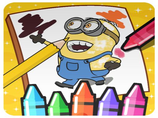 Coloring Minion - browser game screenshot