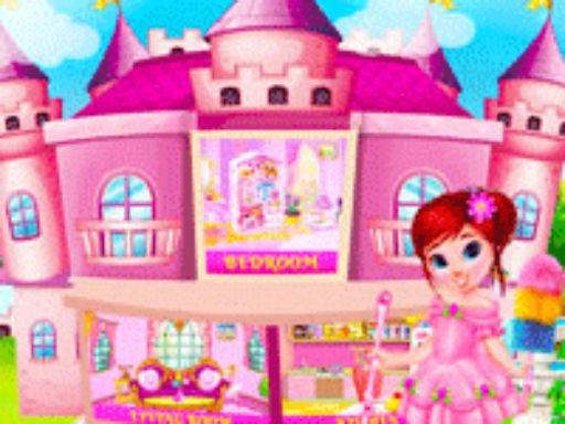 Princess House Cleaning Game - browser game screenshot