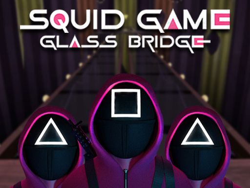 Squid Game Glass Bridge - browser game screenshot