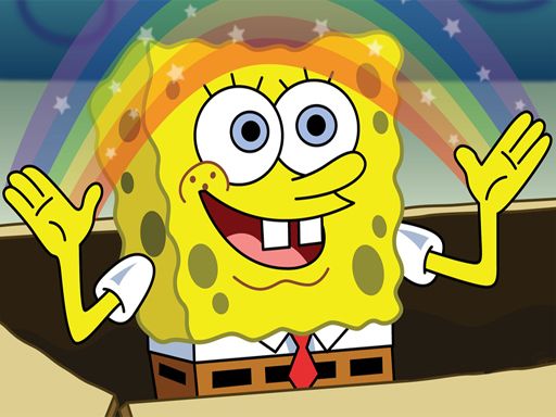 SpongeBob Jigsaw Puzzle - browser game screenshot