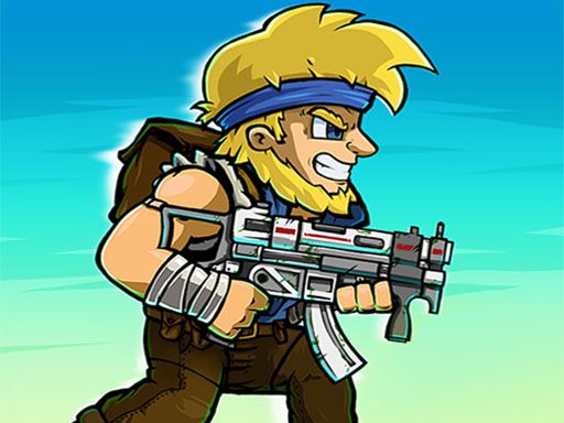 Metal kid Soldiers Attack  - browser game screenshot