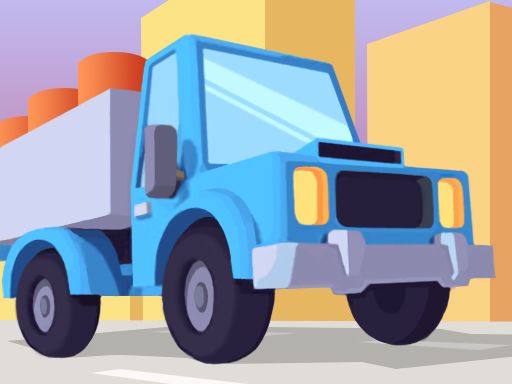 Truck Deliver 3D - browser game screenshot