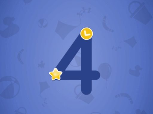 123 Tracing - Draw Numbers - browser game screenshot